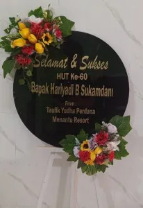 Papan Akrilik Ucapan Ulang Tahun Bulukumba